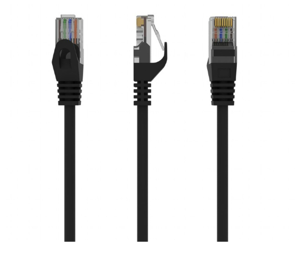 Gembird Patch cord kat.6, UTP, 0,5m, czarny - 1351713 - zdjęcie